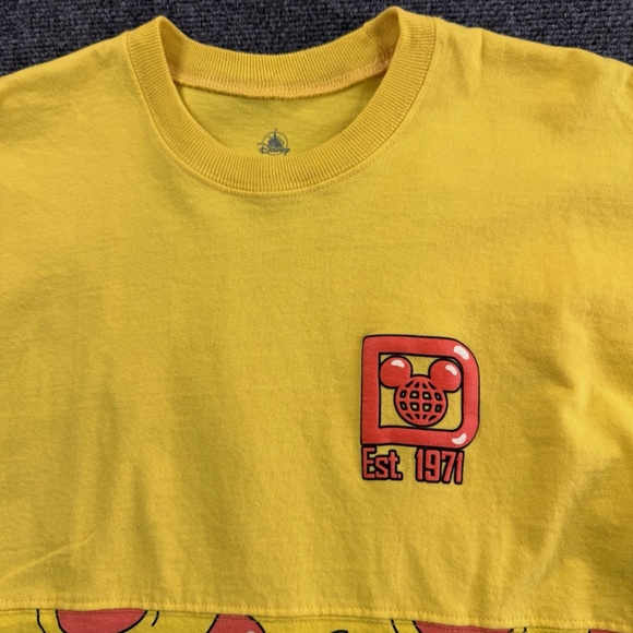 Disney Parks Disney Eats Walt Disney World Mickey Pizza Spirit Jersey Unisex M - Picture 3 of 8
